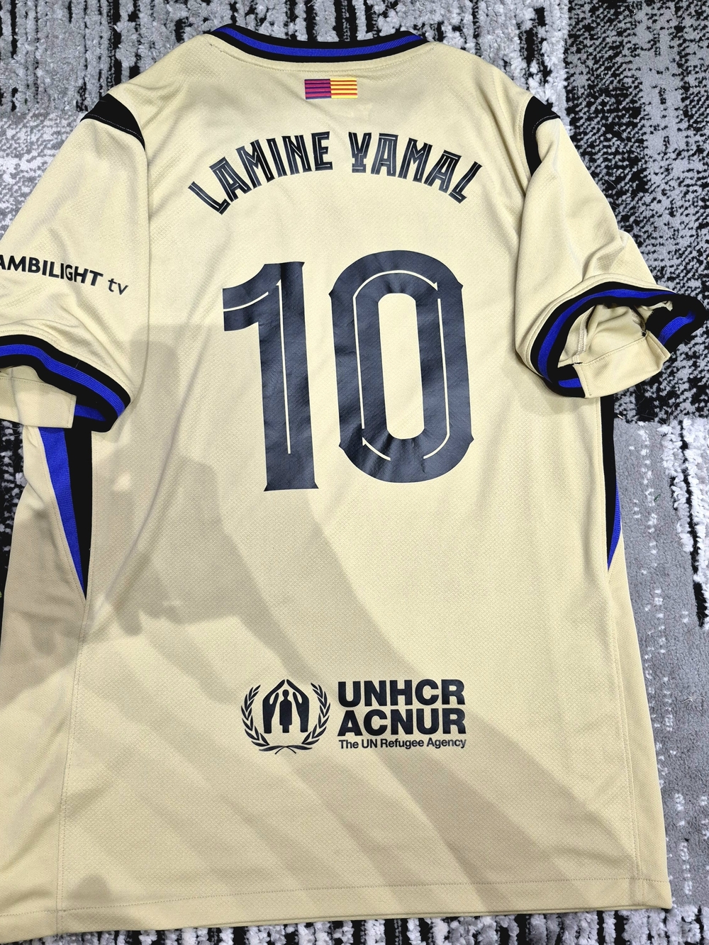 Nike FC Barcelona x Mamba Lamine Yamal #10 Jersey — Men's Medium